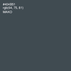 #404B51 - Mako Color Image