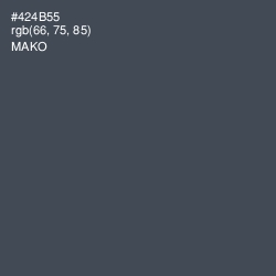 #424B55 - Mako Color Image