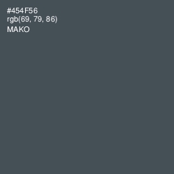 #454F56 - Mako Color Image