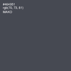 #464951 - Mako Color Image