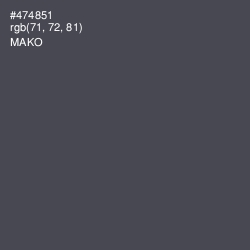 #474851 - Mako Color Image