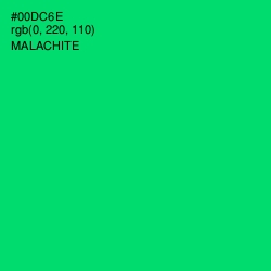 #00DC6E - Malachite Color Image