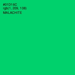 #01D16C - Malachite Color Image
