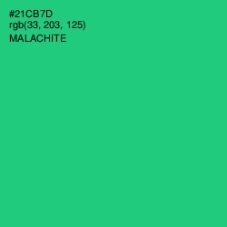#21CB7D - Malachite Color Image