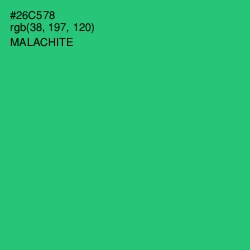 #26C578 - Malachite Color Image