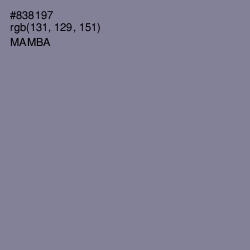 #838197 - Mamba Color Image