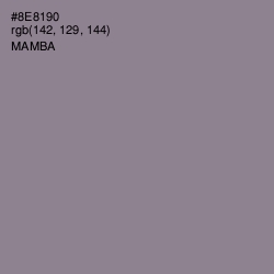 #8E8190 - Mamba Color Image