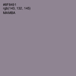 #8F8491 - Mamba Color Image