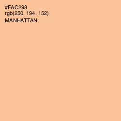 #FAC298 - Manhattan Color Image
