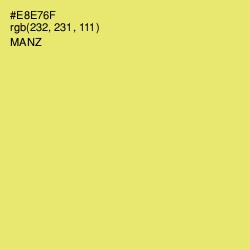 #E8E76F - Manz Color Image