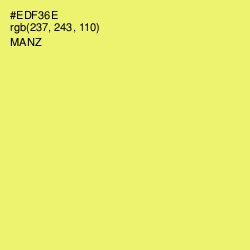 #EDF36E - Manz Color Image