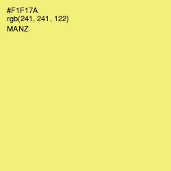 #F1F17A - Manz Color Image