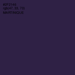#2F2146 - Martinique Color Image