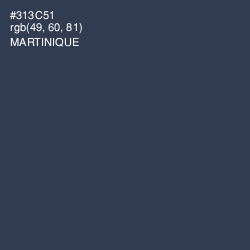#313C51 - Martinique Color Image