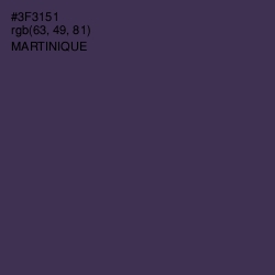 #3F3151 - Martinique Color Image