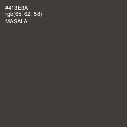 #413E3A - Masala Color Image