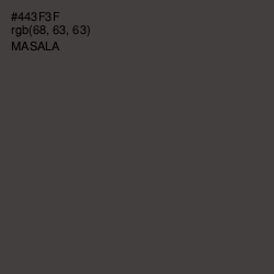 #443F3F - Masala Color Image