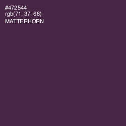 #472544 - Matterhorn Color Image