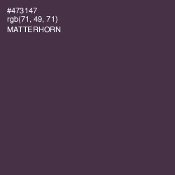 #473147 - Matterhorn Color Image