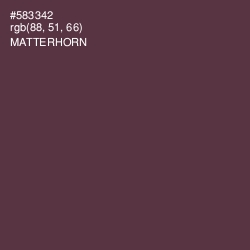 #583342 - Matterhorn Color Image