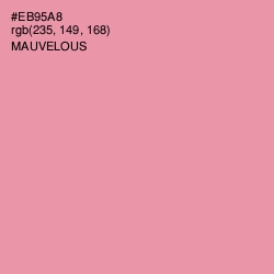 #EB95A8 - Mauvelous Color Image