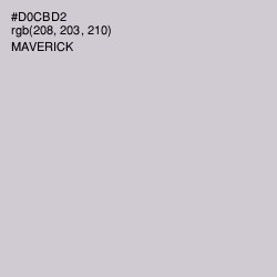 #D0CBD2 - Maverick Color Image