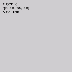 #D0CDD0 - Maverick Color Image