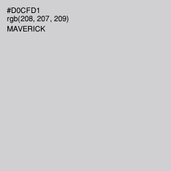 #D0CFD1 - Maverick Color Image