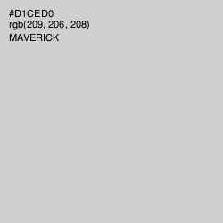 #D1CED0 - Maverick Color Image