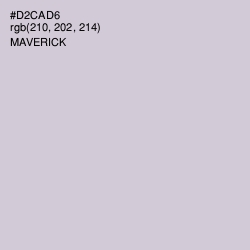 #D2CAD6 - Maverick Color Image