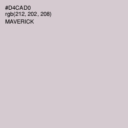 #D4CAD0 - Maverick Color Image
