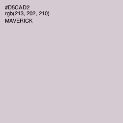 #D5CAD2 - Maverick Color Image