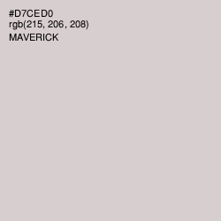 #D7CED0 - Maverick Color Image