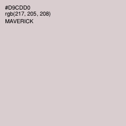 #D9CDD0 - Maverick Color Image
