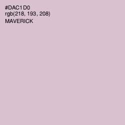 #DAC1D0 - Maverick Color Image