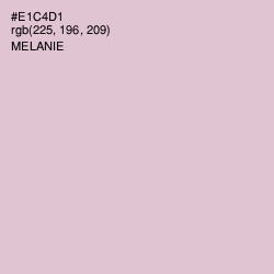 #E1C4D1 - Melanie Color Image