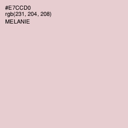#E7CCD0 - Melanie Color Image
