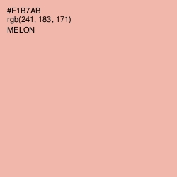 #F1B7AB - Melon Color Image