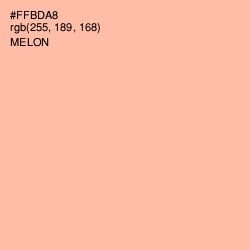 #FFBDA8 - Melon Color Image