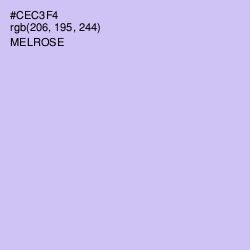#CEC3F4 - Melrose Color Image