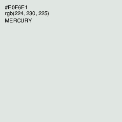 #E0E6E1 - Mercury Color Image