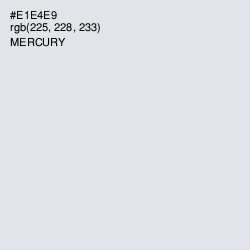 #E1E4E9 - Mercury Color Image