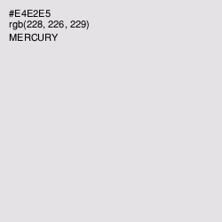 #E4E2E5 - Mercury Color Image