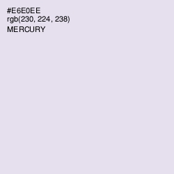 #E6E0EE - Mercury Color Image