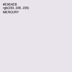 #E9E4EB - Mercury Color Image