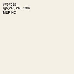 #F5F0E6 - Merino Color Image