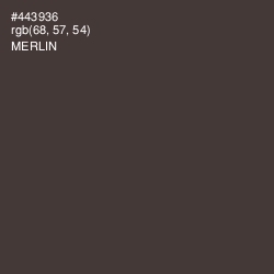 #443936 - Merlin Color Image