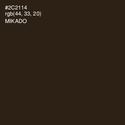 #2C2114 - Mikado Color Image