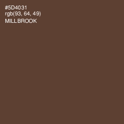 #5D4031 - Millbrook Color Image