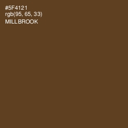 #5F4121 - Millbrook Color Image